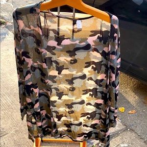 Pink camp cardigan